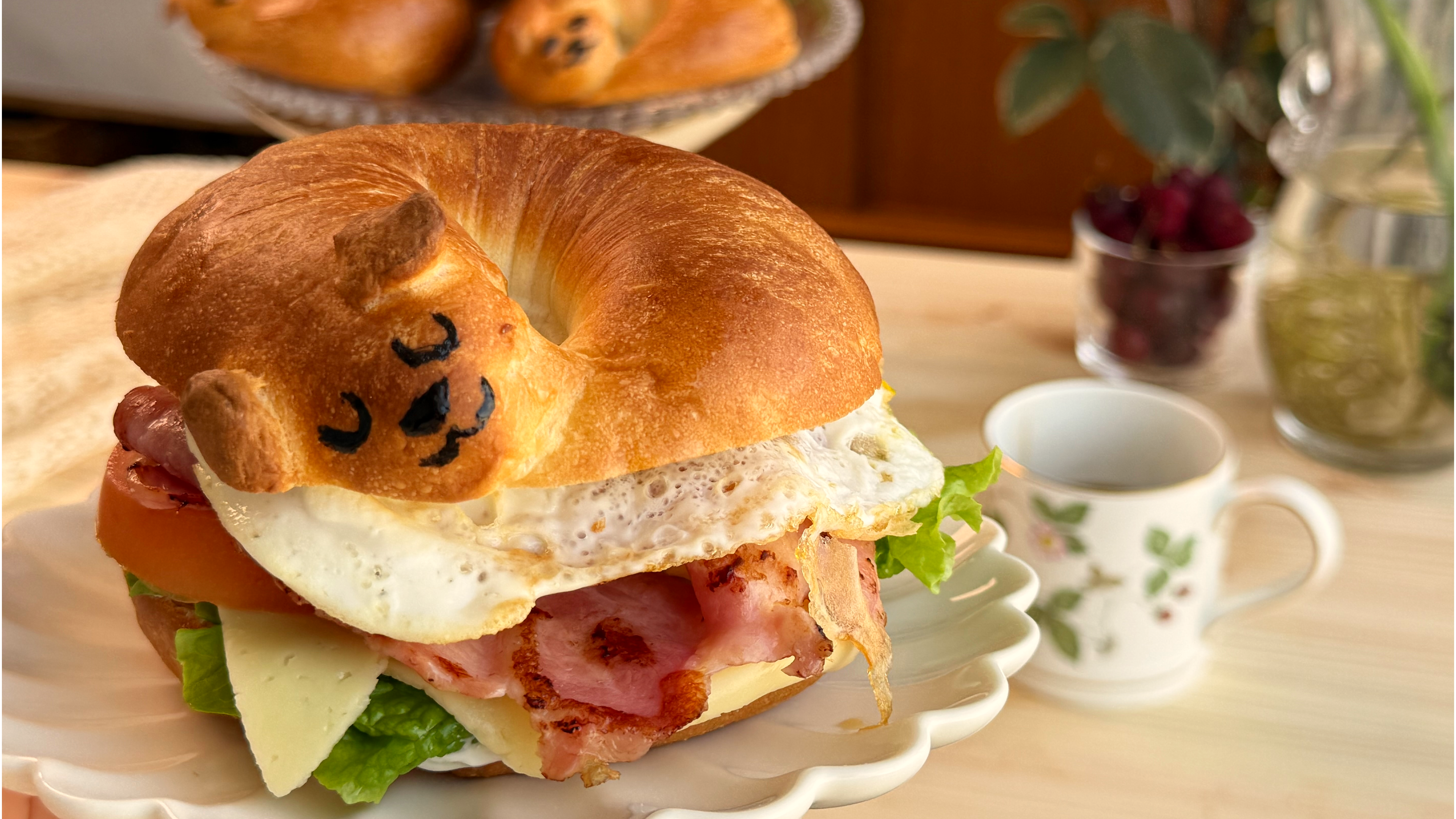 Fun and easy 7-ingredient Puppy Bagels